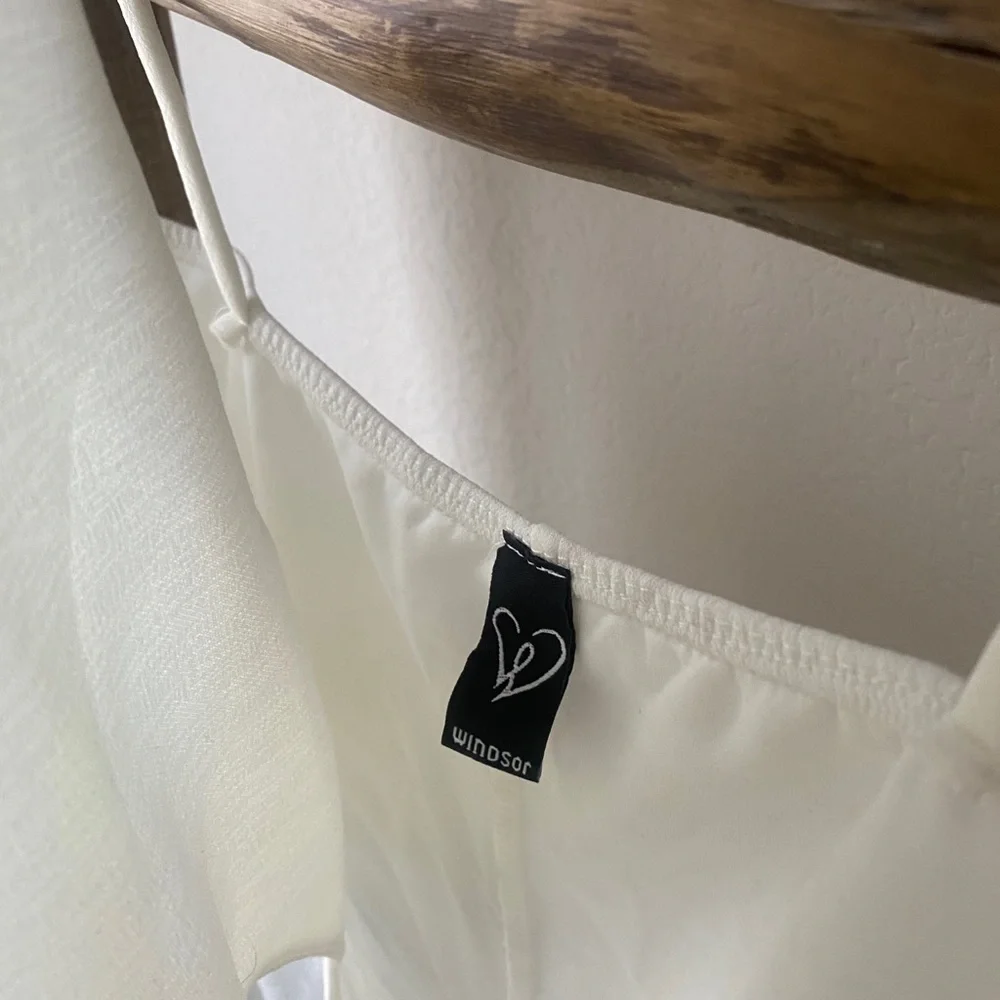 Windsor - white mini dress size M - Picture 3 of 4